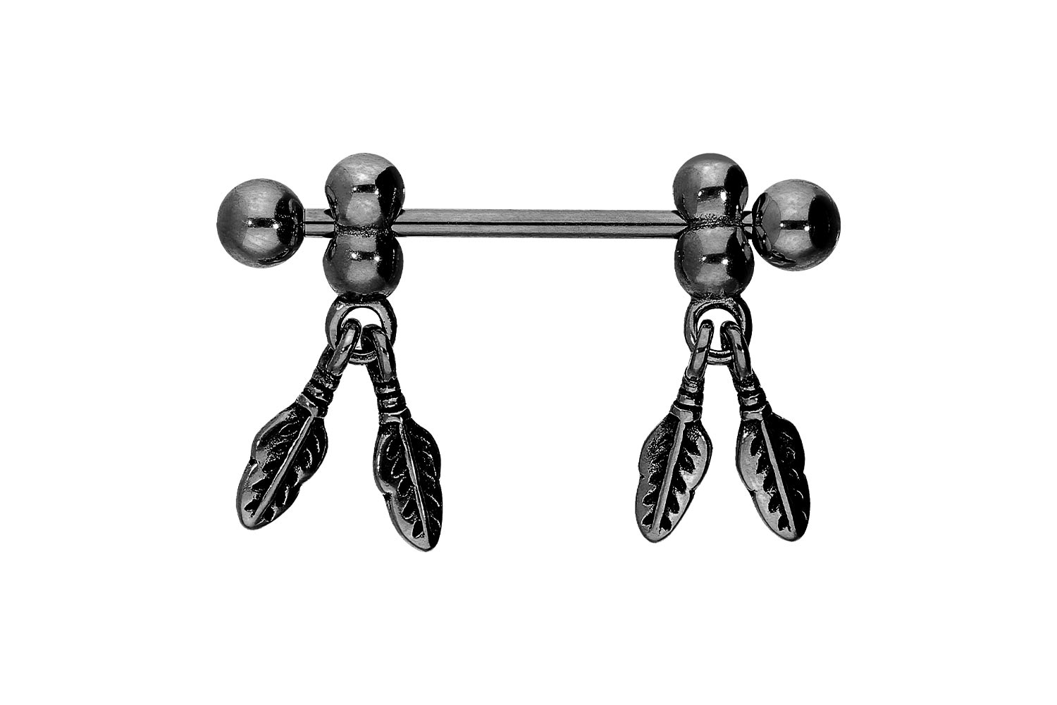 Chirurgenstahl Nippelpiercing FEDERN ++SALE++